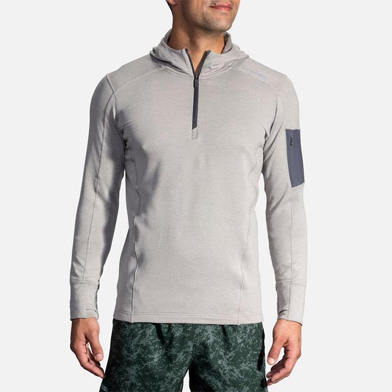 Brooks Notch Thermal - Mens Running Jackets - White (32941OHVA)